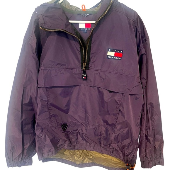 Vintage TOMMY HILFIGER JACKET Pullover Windbreaker medium